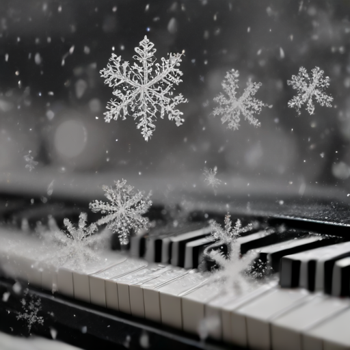 Fuzzy Piano Snowflake Perfume