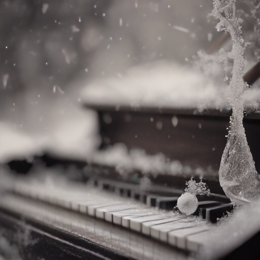 Fuzzy Piano Snowflake Perfume