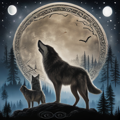 Wolves Beneath the Moon