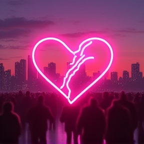 Broken Neon Hearts