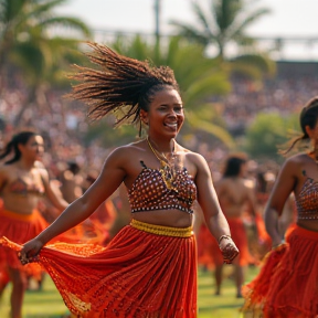 Rumba en el Estadio.