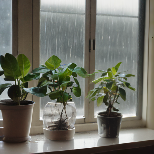 Rain on the Windowsill