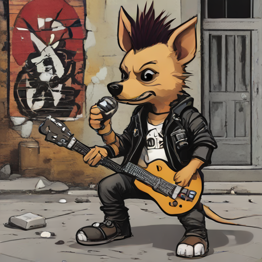 Je suis un punk à chien