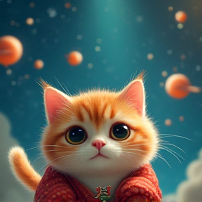 Inver el gatito astronauta