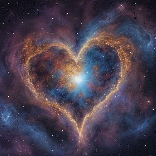 Ethernal Cosmic celestial true love of alis heart