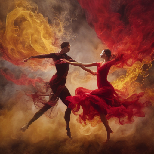 Dance of Flames and Shadows