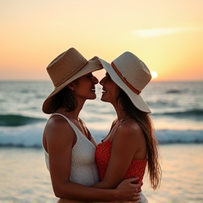 Enamorado en la Playa