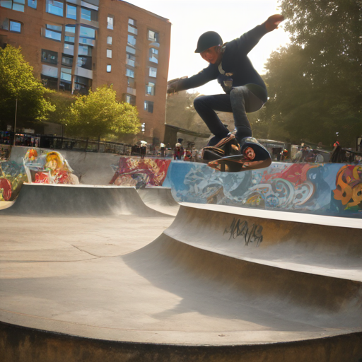 Skateboarding Kids