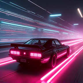 Fast and Furious in the Neon