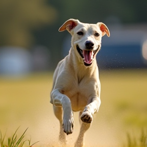 The Greyhound and the Labrador