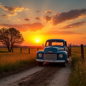 Country Love in a Muddy Ford