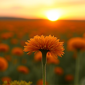 Dos flores de cempasúchil 