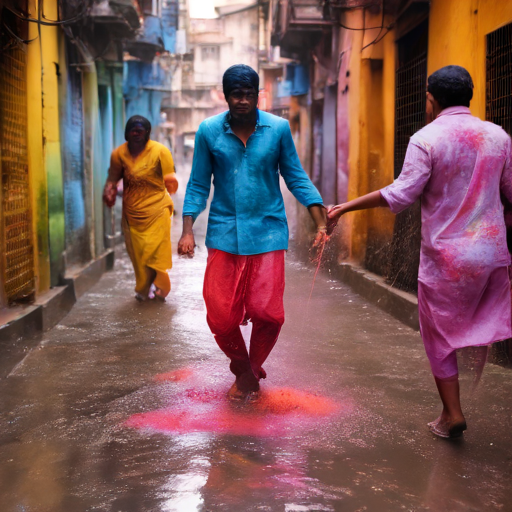 Gali Gali Mein Holi Mera Dost Nali Mein