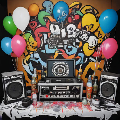 Hip Hop Geburtstag Feier