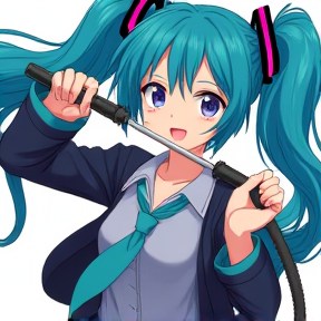 Leek Ninja Miku