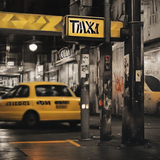 Das Taxi wartet