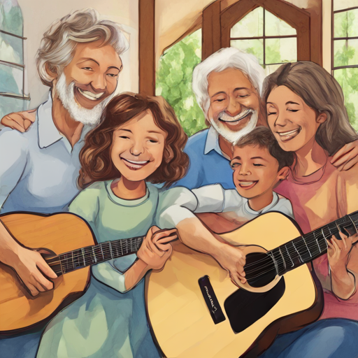 Family singing 01