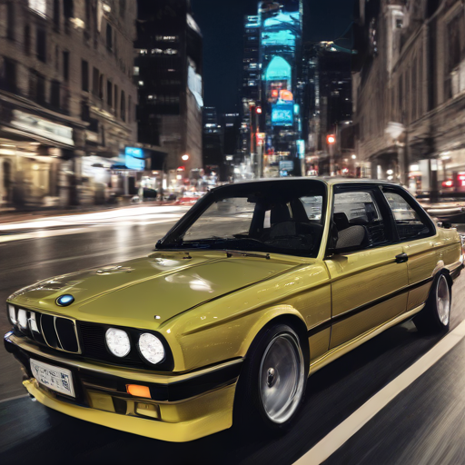 BMW E30 Auf Die Eins