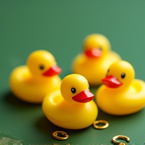 Miniature Duckies Make You Lucky