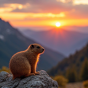 Joffrey est une vraie marmotte