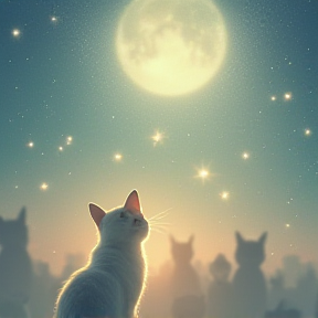 Meow the Moonlight