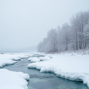 Snow Fall Calm