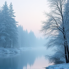 Snow Fall Calm