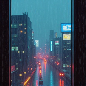 Midnight Rain Melody