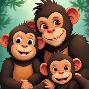 Famille Singe