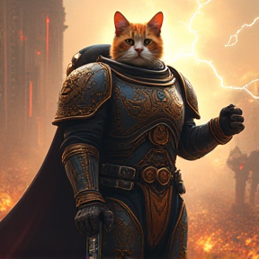 Warhammer and Cats