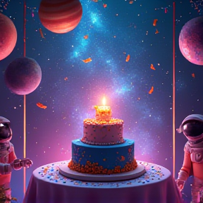 Kingy's Galactic Birthday Bash