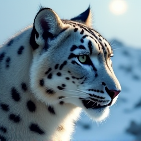 Snow Leopard Tears