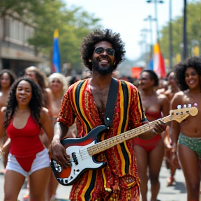 Dança na Praia