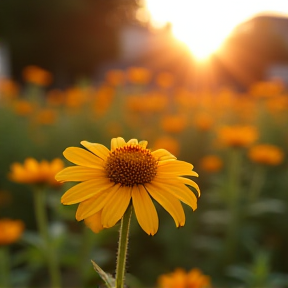 Dos flores de cempasúchil 