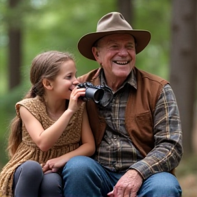 Little Miss Ma'am and Grandpa's Hunt