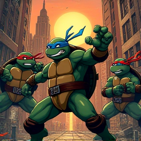 Teenage mutant ninja turtles theme