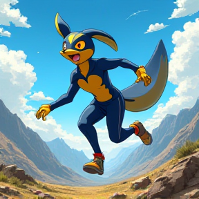 Runaway with Lucario