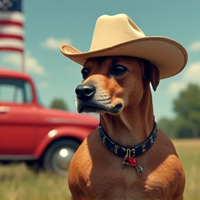 Matt the Cigar Hound Dog