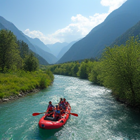 Fun Rafting di Sungai Kelara