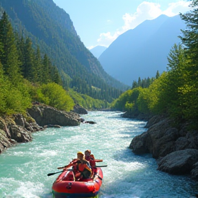 Fun Rafting di Sungai Kelara