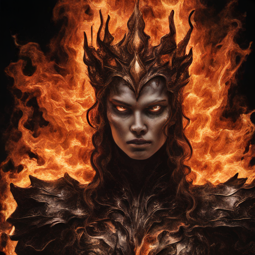 Crowned in flames