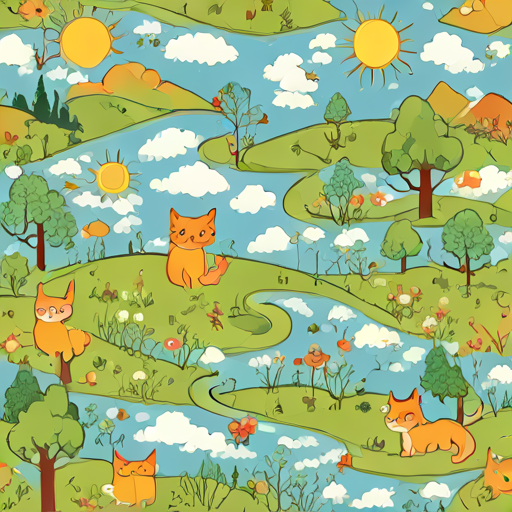 **"The Adventures of the Orange Kitty"**  