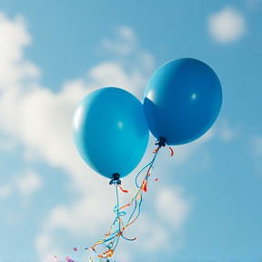 Blue Balloons