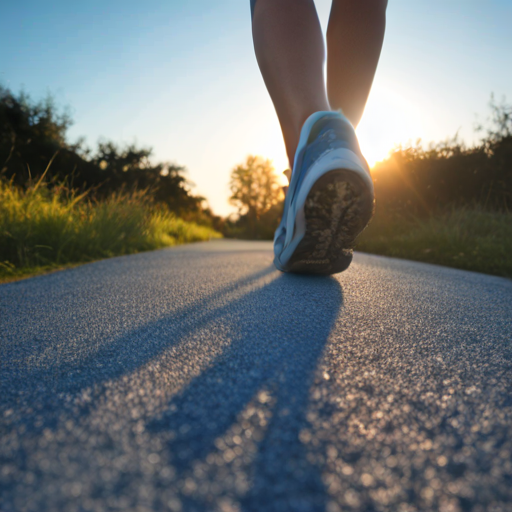 Jogging at Sunrise