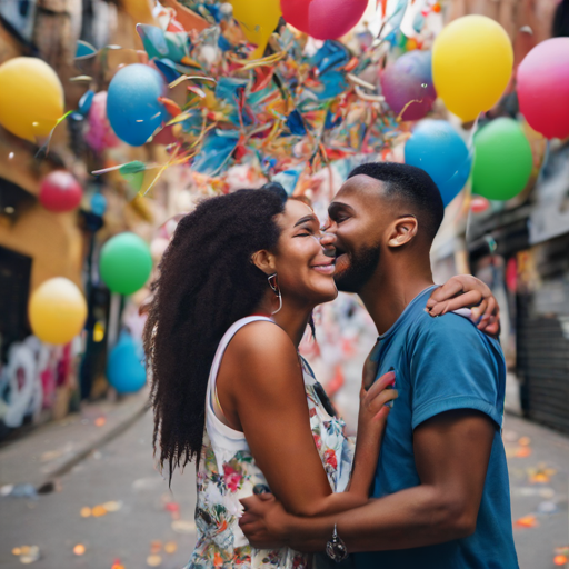 Célébrons l'amour et la joie