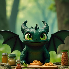 Toothless is Soooo Hungry