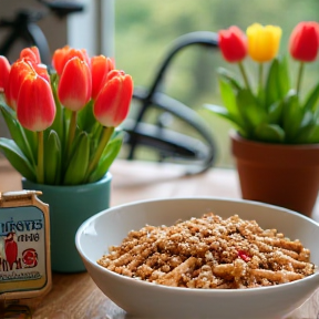 Müsli im Morgenlicht