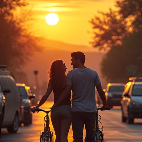 Mi novia Leyre y Carlos