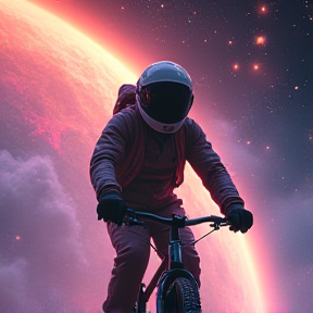 Astronaut on a Ride