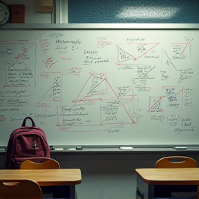 Geometry Whiteboard Blues